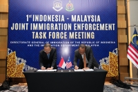 Imigrasi Batam Perkuat Sinergi Internasional, Hadiri Pertemuan Perdana JIETF Indonesia-Malaysia