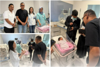 Respon Cepat dan Humanis, Imigrasi Batam Berikan Layanan Immicare untuk Pasien Balita di Rumah Sakit