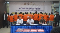 Imigrasi Batam laksanakan Patroli dan Konferensi Pers Operasi Gabungan Wira Waspada