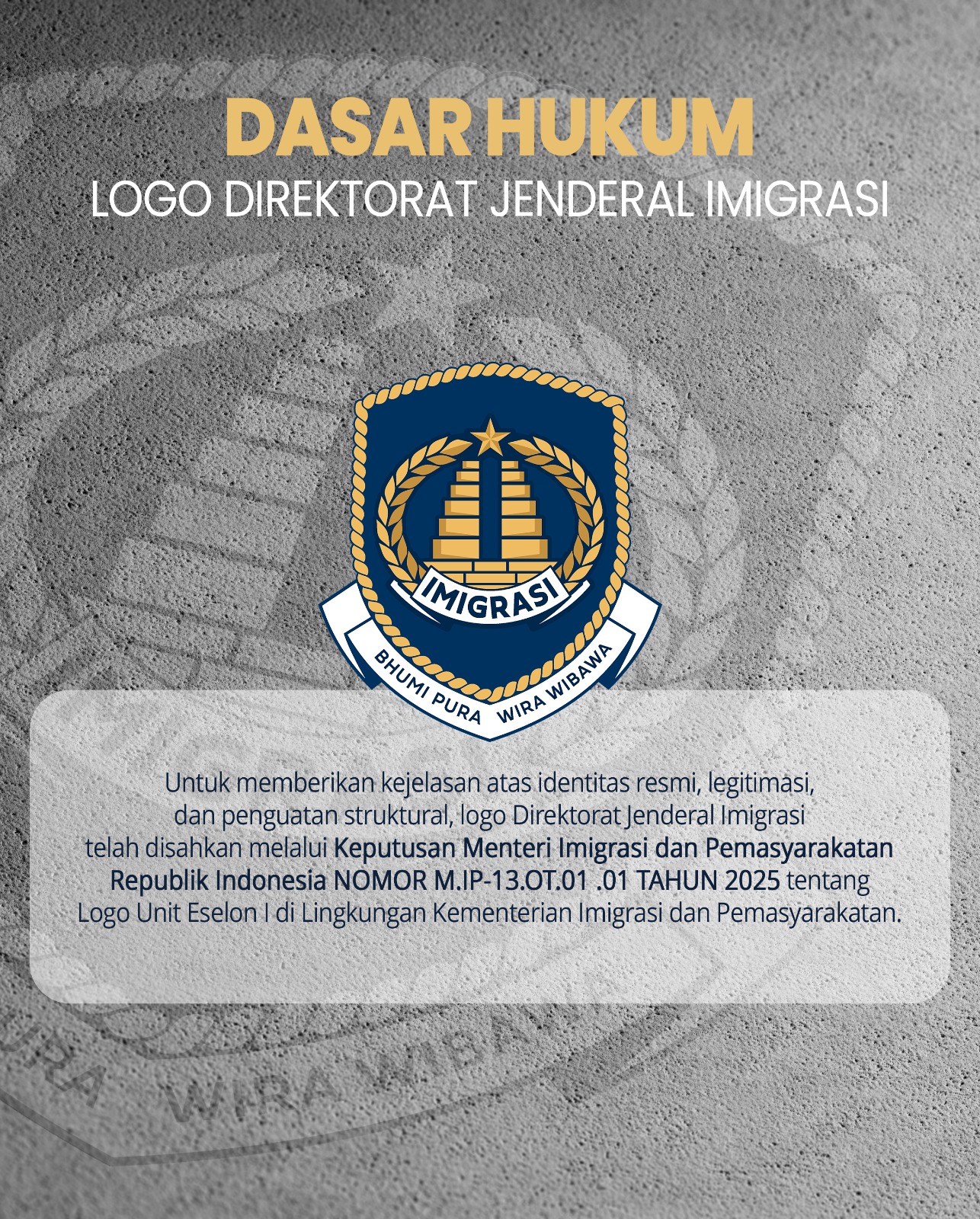 Panduan Logo Imigrasi