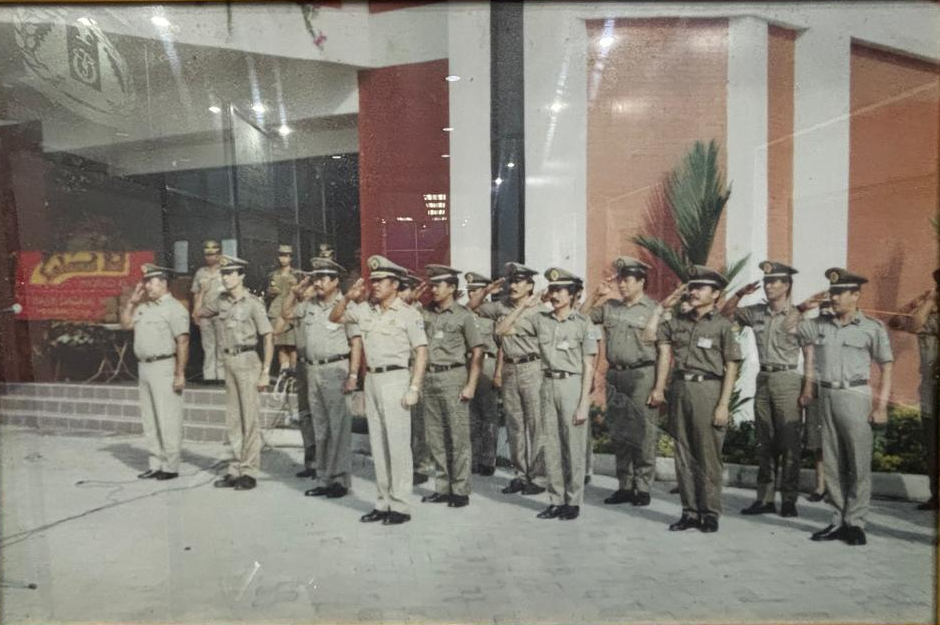 Apel pagi dan peresmian kantor imigrasi batam tahun 1995